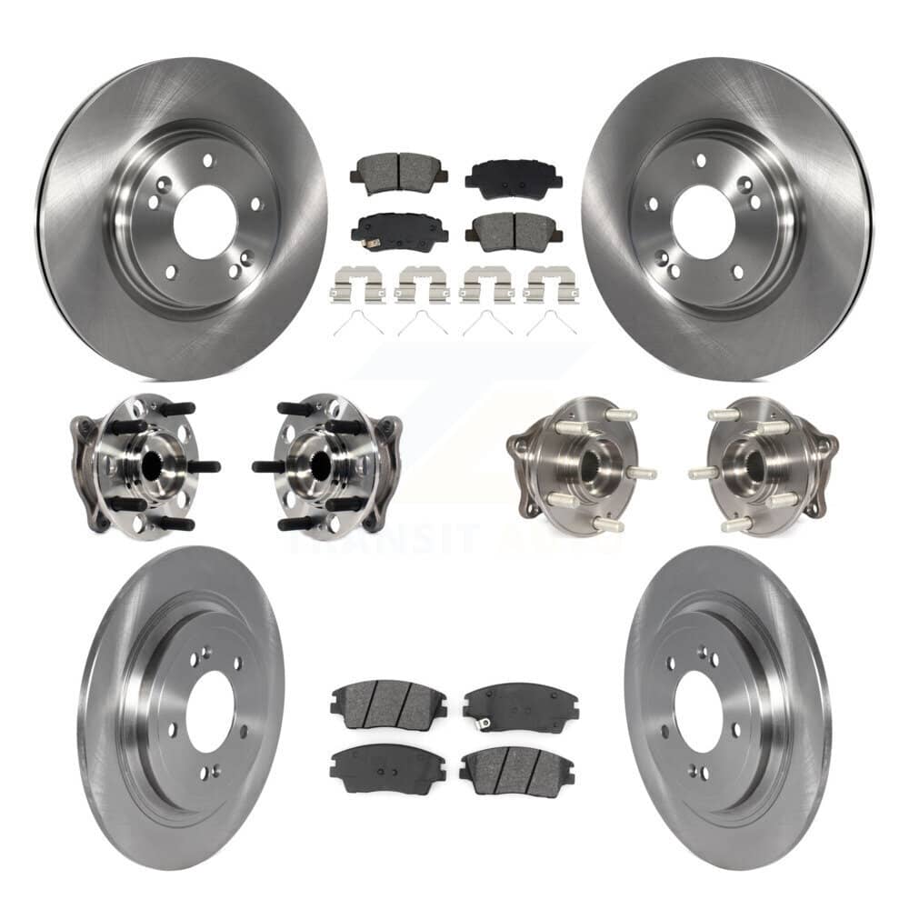 Transit Auto - KBB-129417 - Front and Rear Wheel Bearing and Hub Assembly Kits