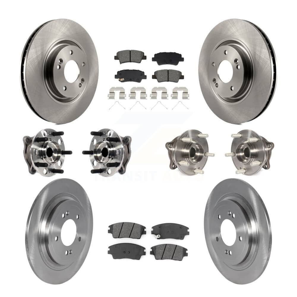 Transit Auto - KBB-129419 - Front and Rear Wheel Bearing and Hub Assembly Kits