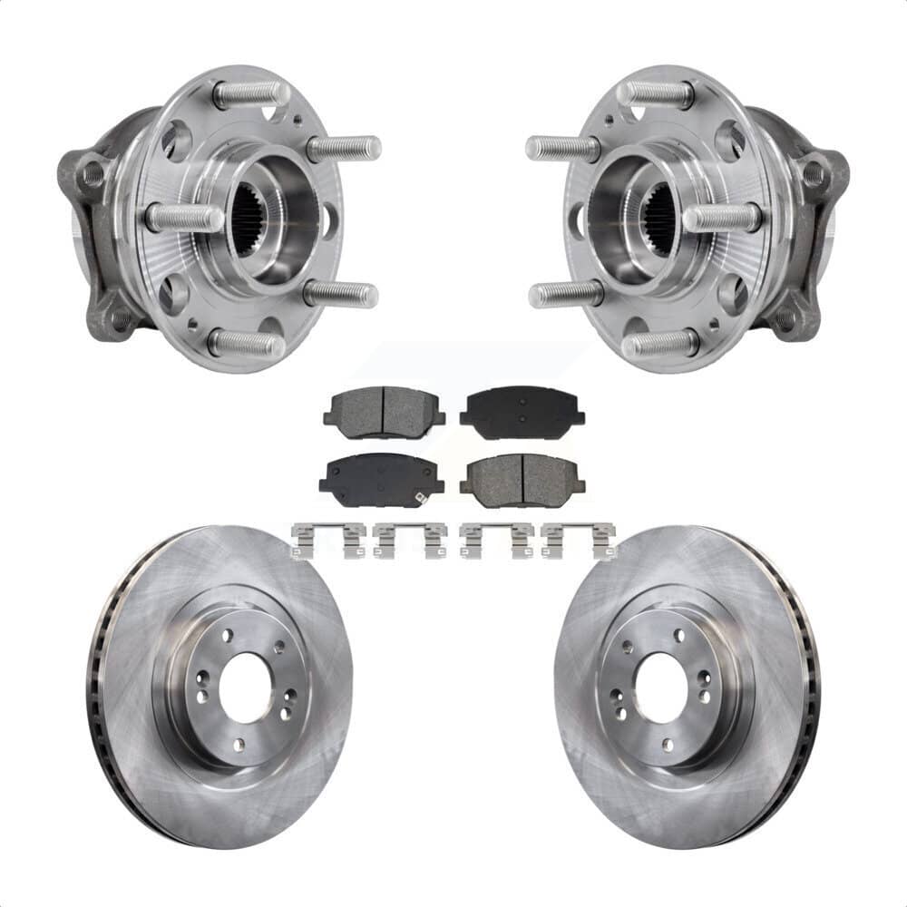 Transit Auto - KBB-129438 - Front Wheel Bearing and Hub Assembly Kits