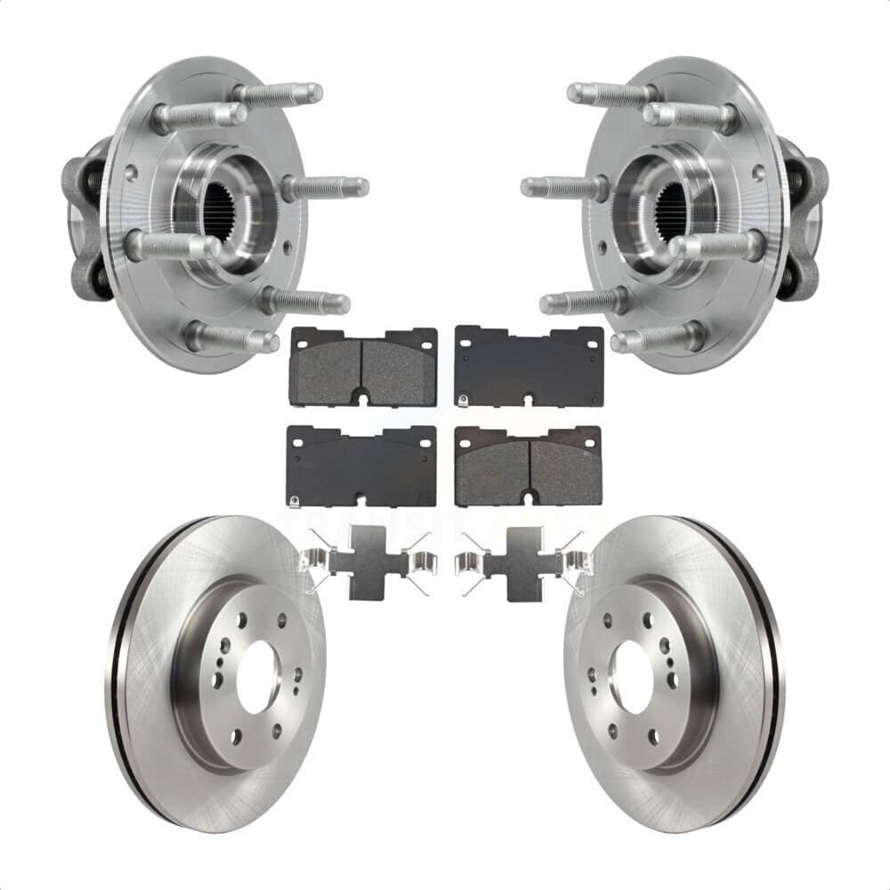 Transit Auto - KBB-129450 - Front Wheel Bearing and Hub Assembly Kits