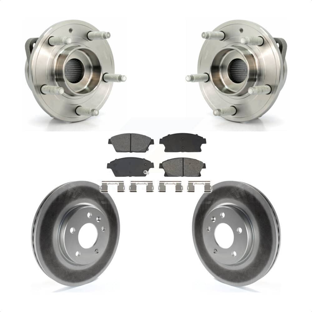 Transit Auto - KBB-129547 - Front Wheel Bearing and Hub Assembly Kits