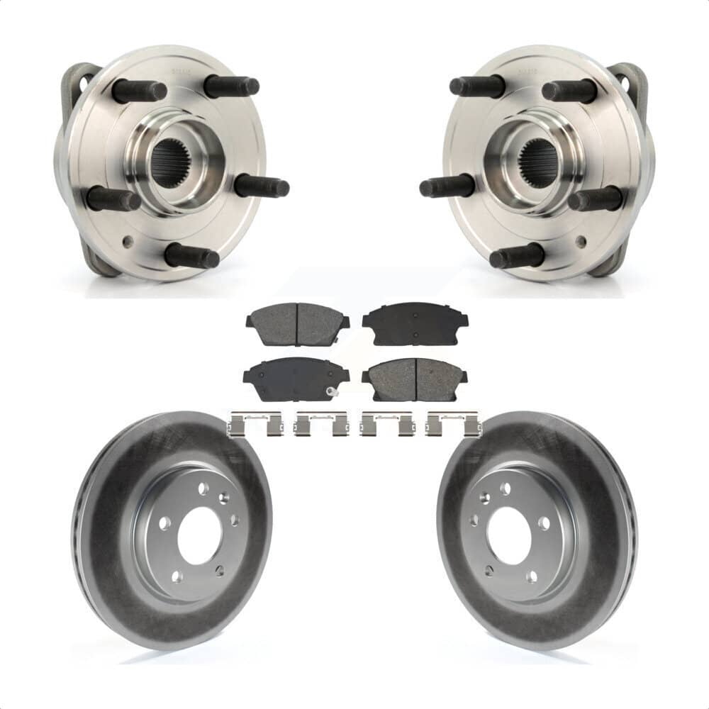 Transit Auto - KBB-129549 - Front Wheel Bearing and Hub Assembly Kits