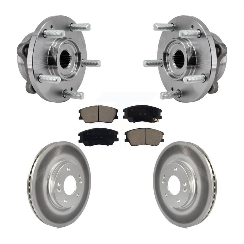 Transit Auto - KBB-129564 - Front Wheel Bearing and Hub Assembly Kits
