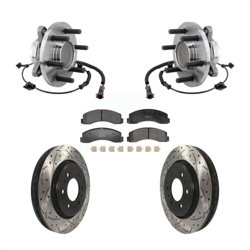 Transit Auto - KBB-129708 - Front Wheel Bearing and Hub Assembly Kits