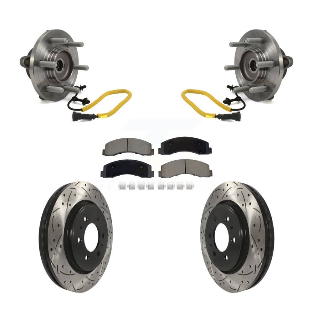 Transit Auto - KBB-129724 - Front Wheel Bearing and Hub Assembly Kits