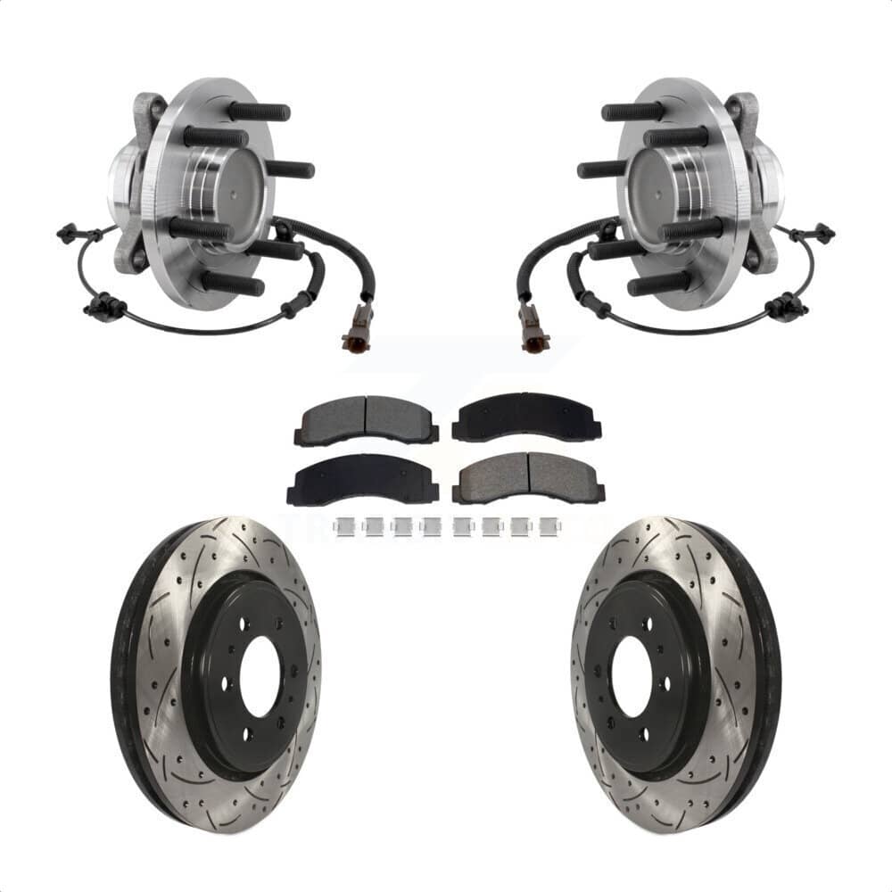 Transit Auto - KBB-129741 - Front Wheel Bearing and Hub Assembly Kits
