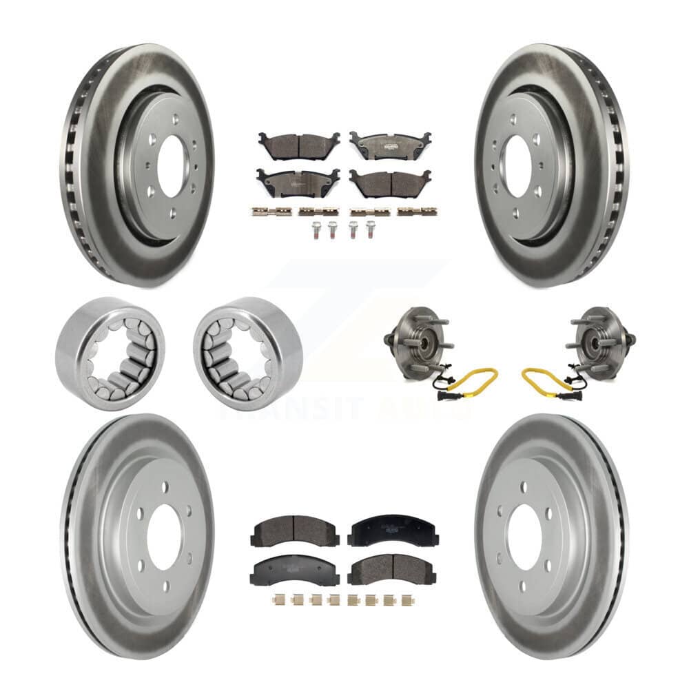 Transit Auto - KBB-129749 - Front and Rear Wheel Bearing and Hub Assembly Kits