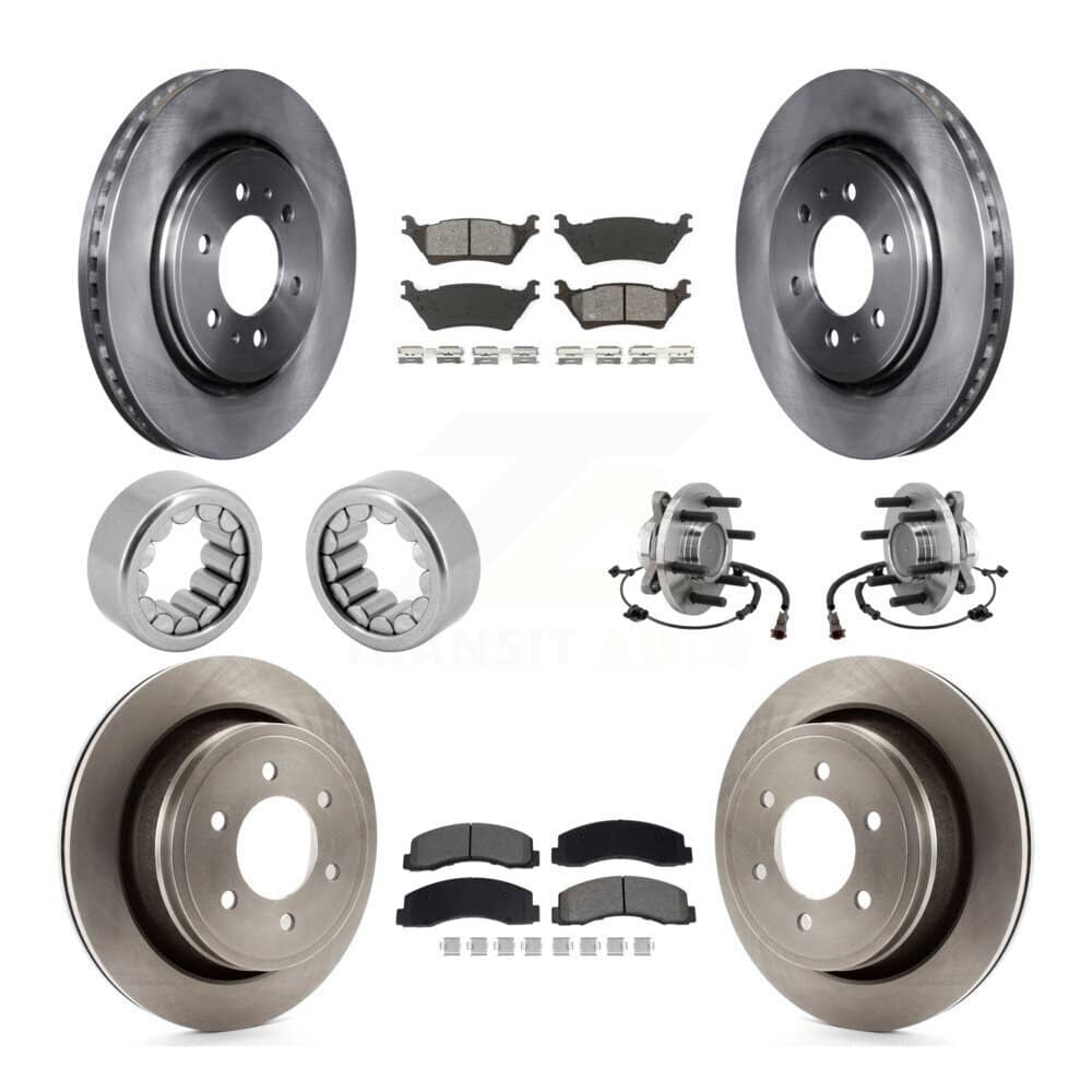 Transit Auto - KBB-129770 - Front and Rear Wheel Bearing and Hub Assembly Kits