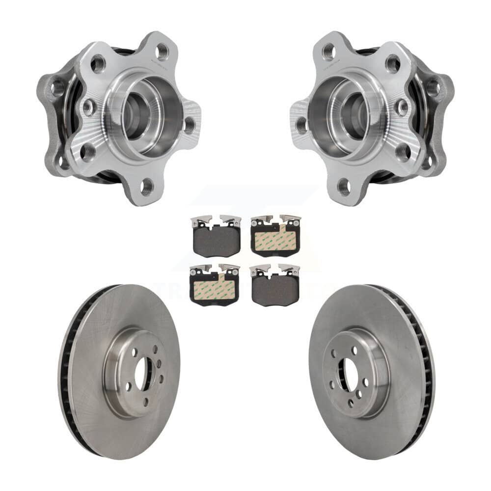 Transit Auto - KBB-129848 - Front Wheel Bearing and Hub Assembly Kits
