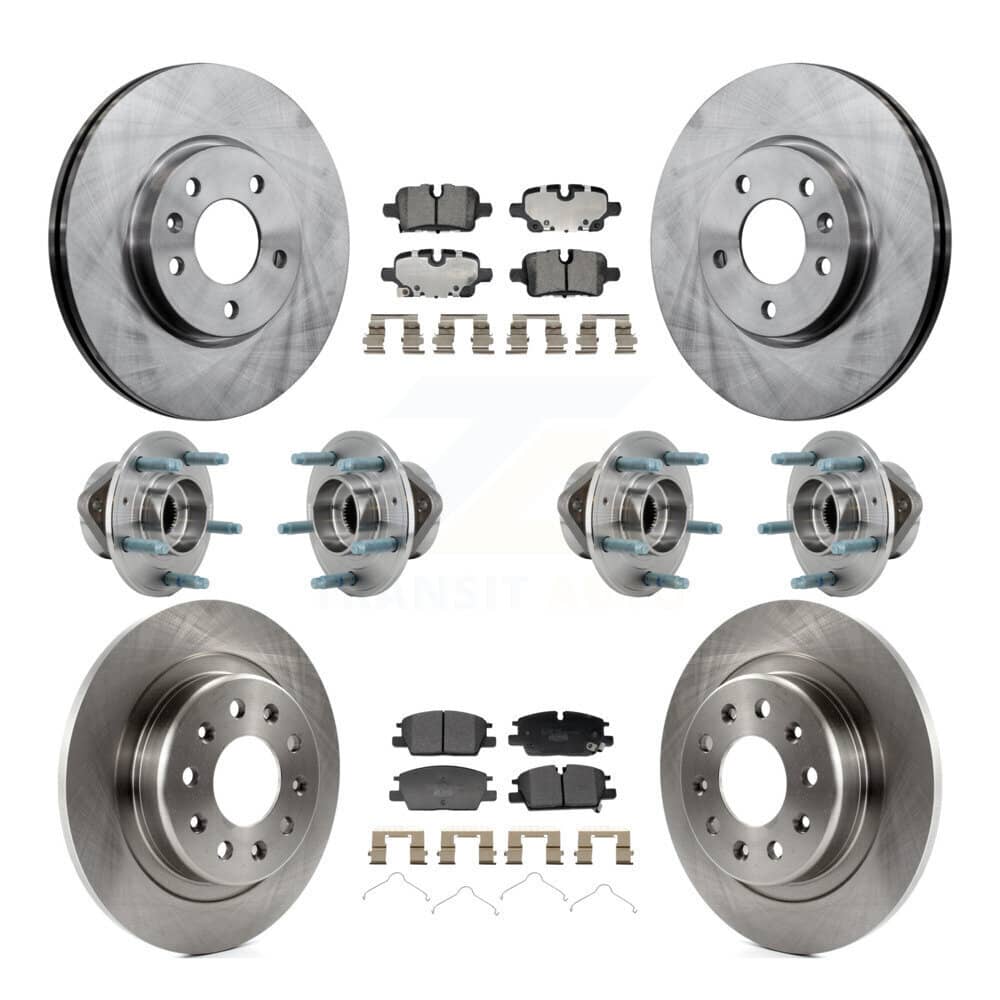 Transit Auto - KBB-129920 - Front and Rear Wheel Bearing and Hub Assembly Kits