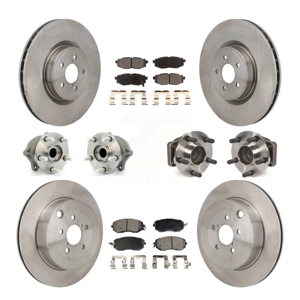 Transit Auto - KBB-129961 - Front and Rear Wheel Bearing and Hub Assembly Kits