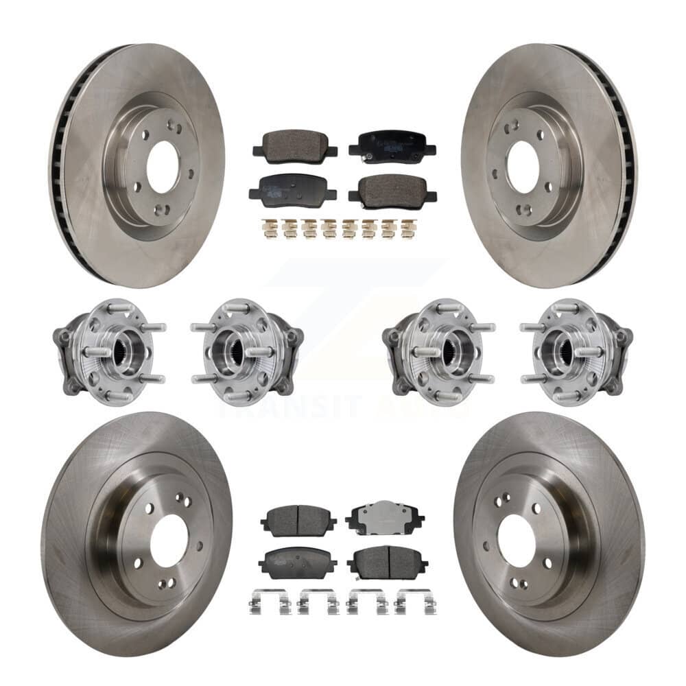 Transit Auto - KBB-129965 - Front and Rear Wheel Bearing and Hub Assembly Kits