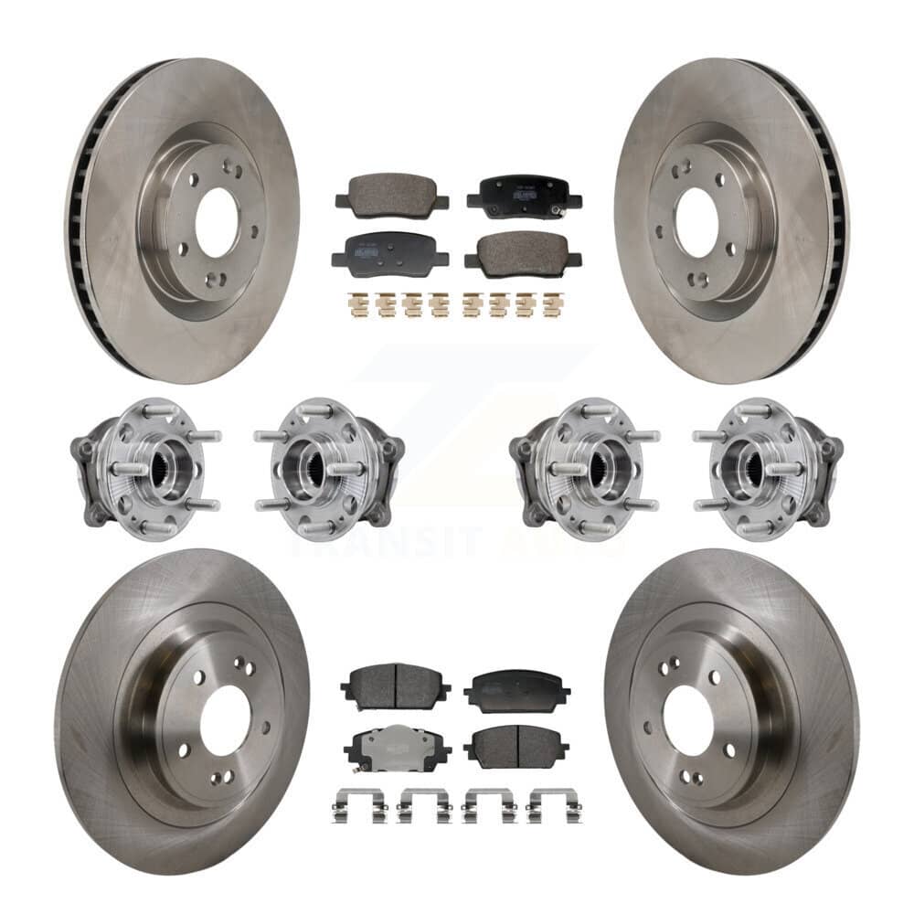 Transit Auto - KBB-130102 - Front and Rear Wheel Bearing and Hub Assembly Kits