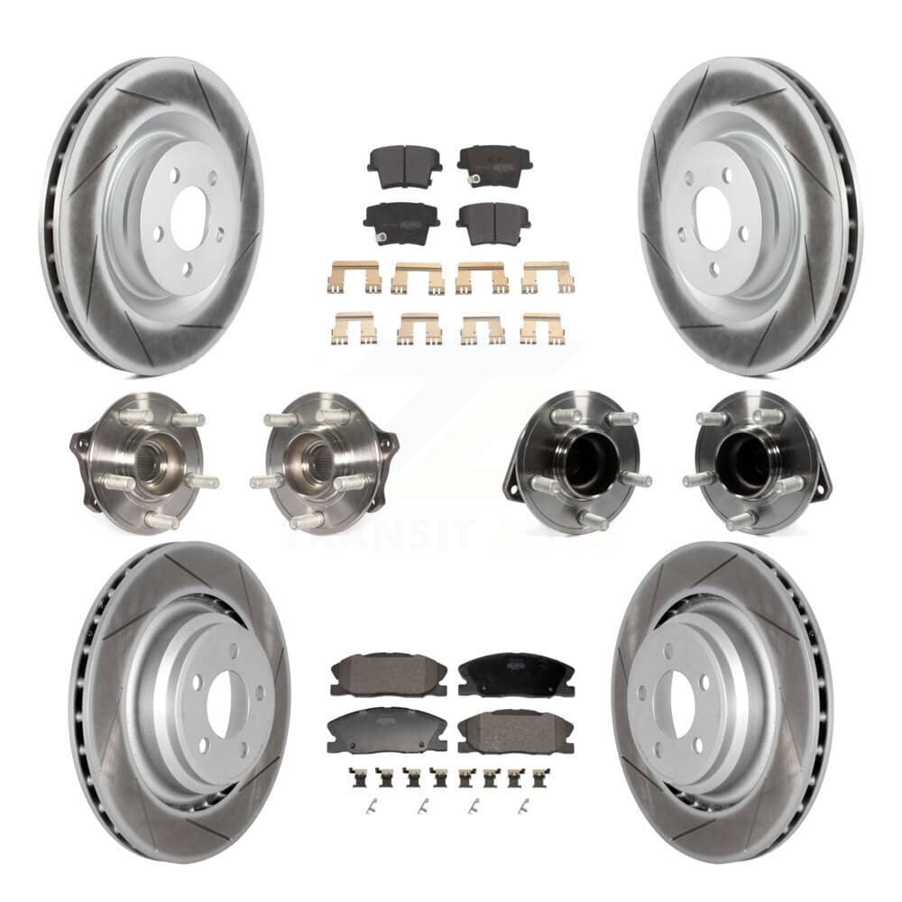 Transit Auto - KBB-130149 - Front and Rear Wheel Bearing and Hub Assembly Kits
