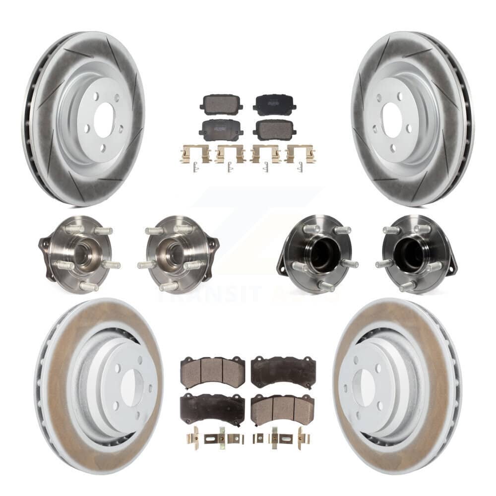 Transit Auto - KBB-130165 - Front and Rear Wheel Bearing and Hub Assembly Kits