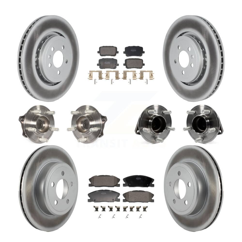Transit Auto - KBB-130168 - Front and Rear Wheel Bearing and Hub Assembly Kits
