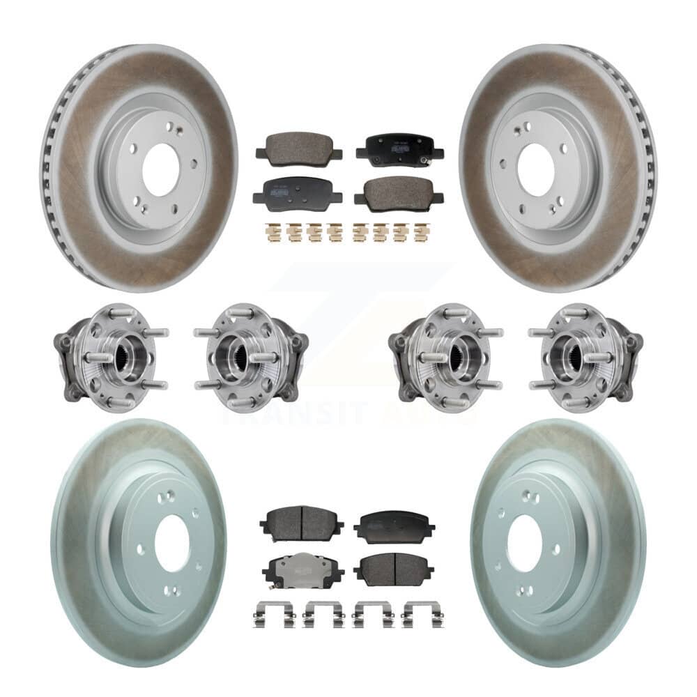 Transit Auto - KBB-130208 - Front and Rear Wheel Bearing and Hub Assembly Kits