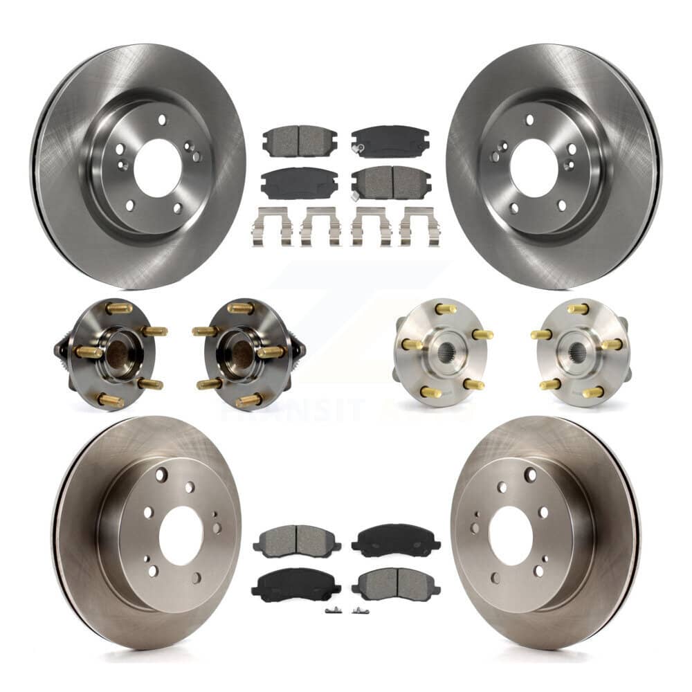 Transit Auto - KBB-130212 - Front and Rear Wheel Bearing and Hub Assembly Kits