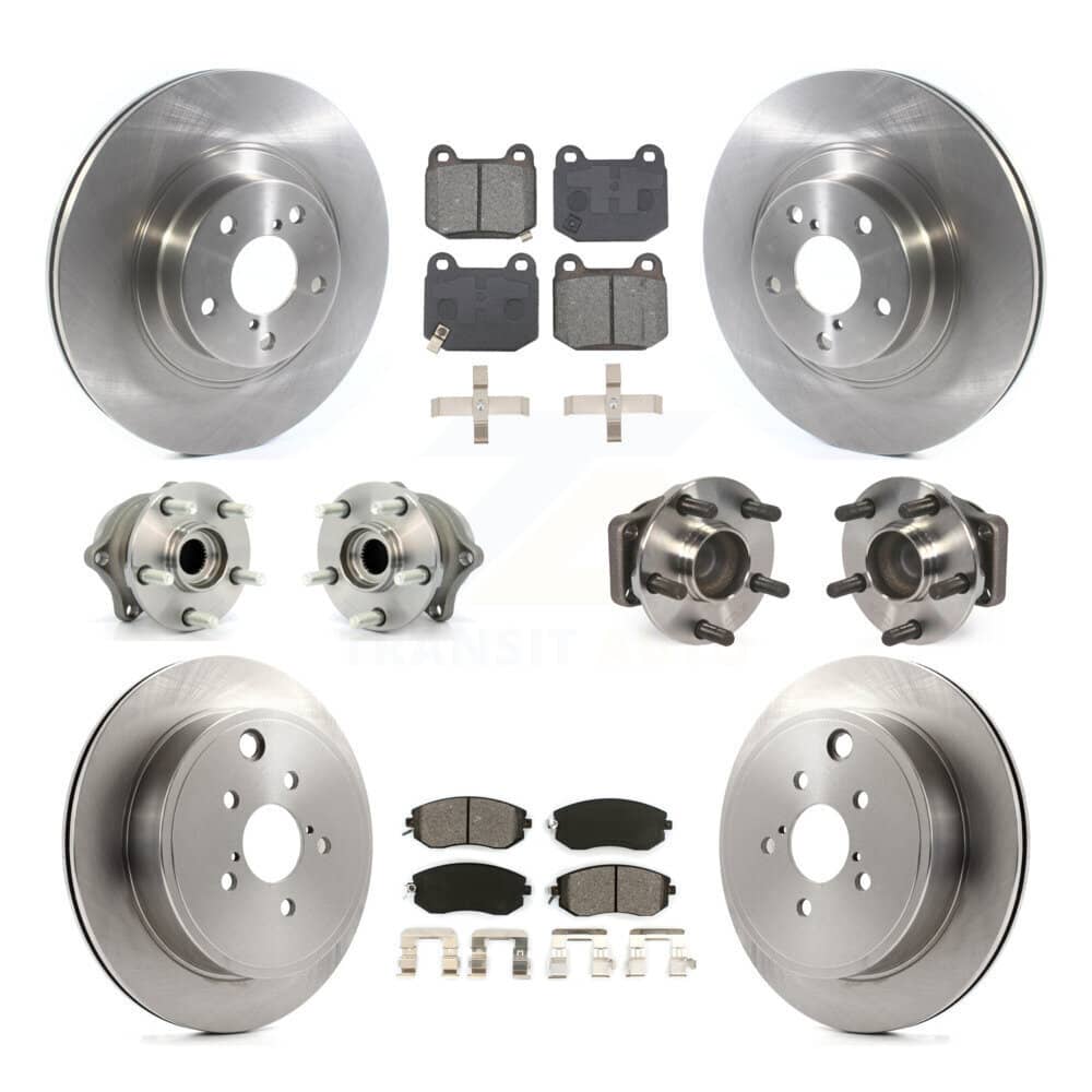 Transit Auto - KBB-130221 - Front and Rear Wheel Bearing and Hub Assembly Kits