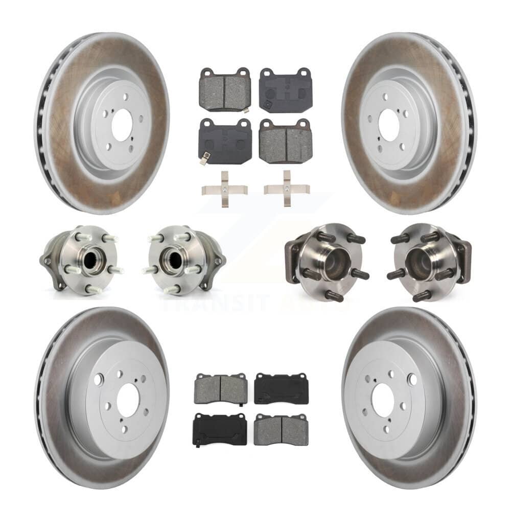 Transit Auto - KBB-130304 - Front and Rear Wheel Bearing and Hub Assembly Kits