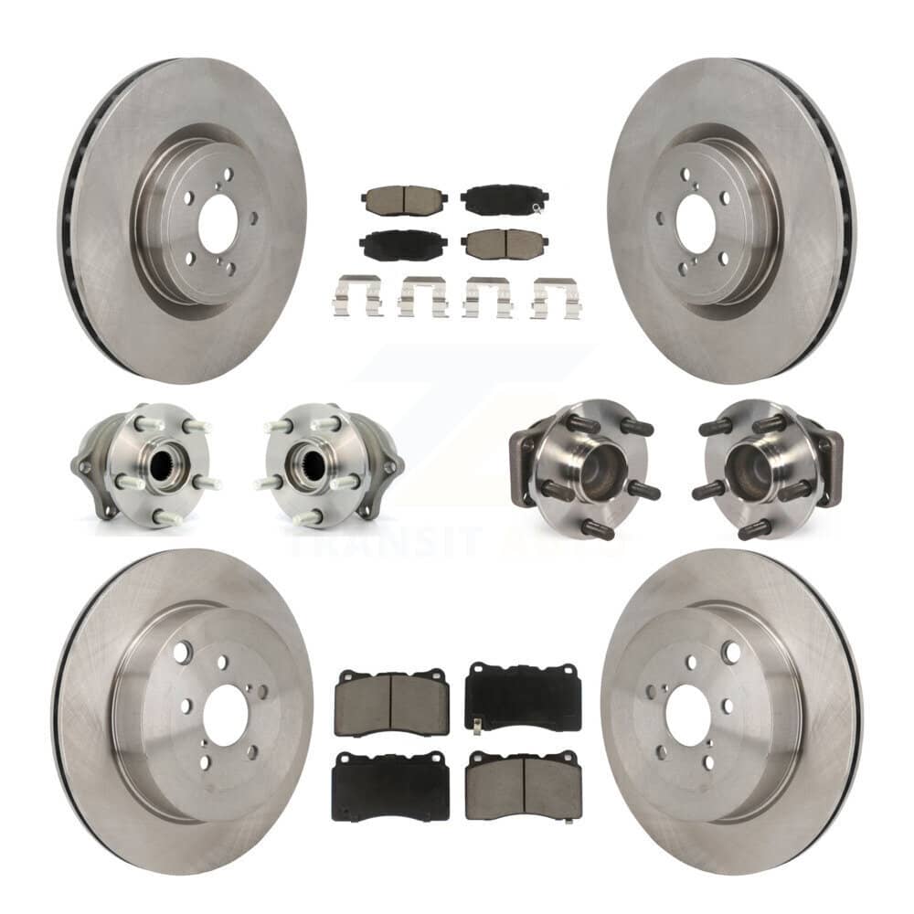 Transit Auto - KBB-130343 - Front and Rear Wheel Bearing and Hub Assembly Kits