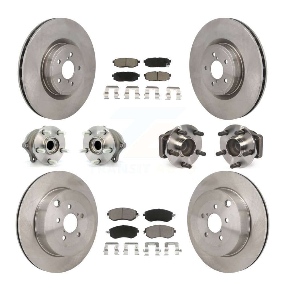 Transit Auto - KBB-130344 - Front and Rear Wheel Bearing and Hub Assembly Kits