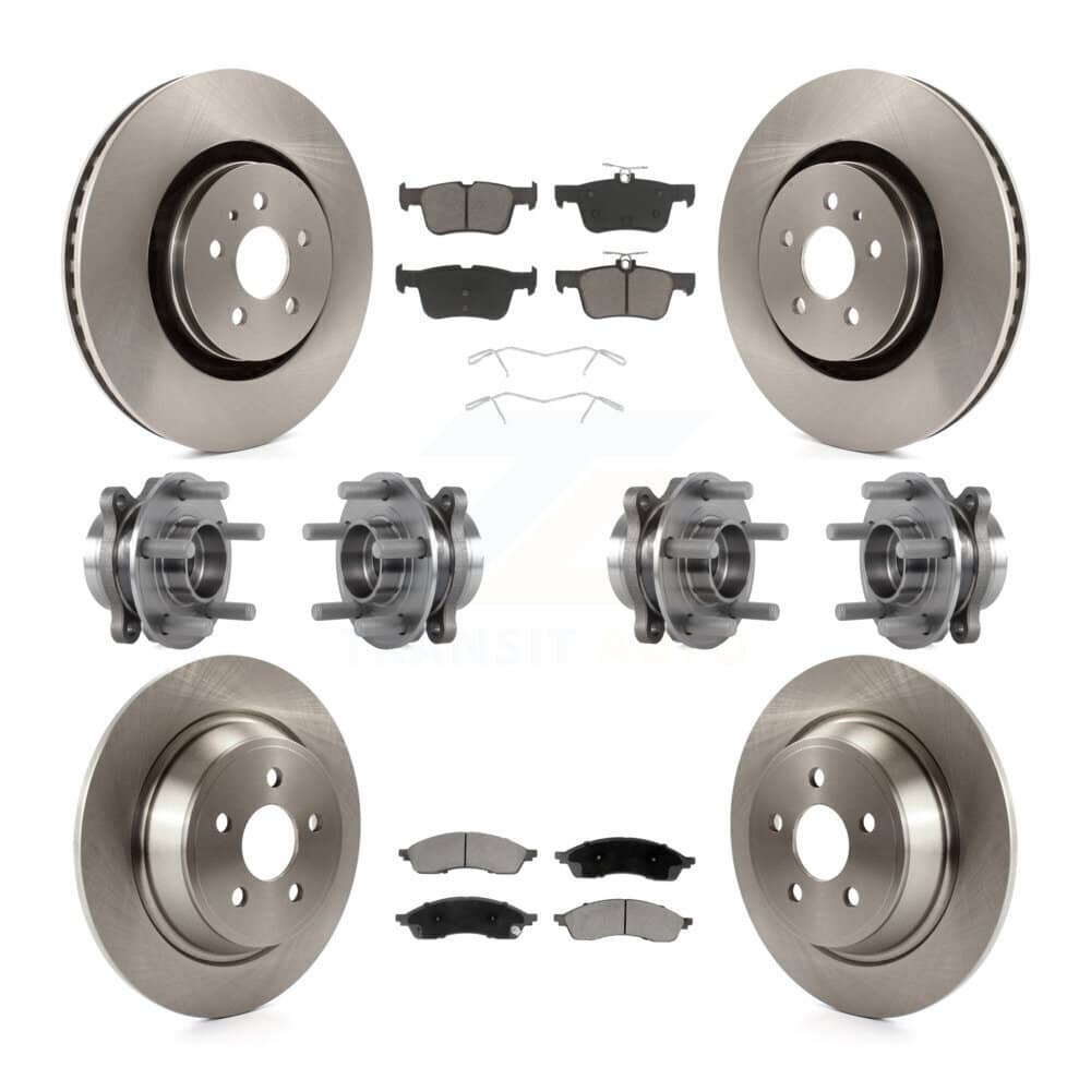 Transit Auto - KBB-130354 - Front and Rear Wheel Bearing and Hub Assembly Kits