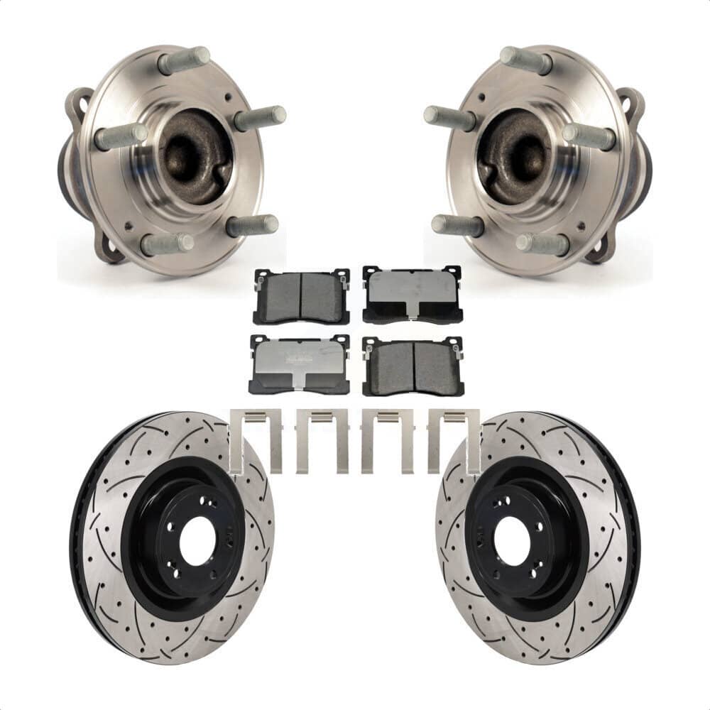 Transit Auto - KBB-130662 - Front Wheel Bearing and Hub Assembly Kits