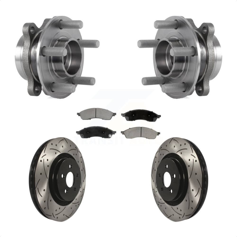 Transit Auto - KBB-130722 - Front Wheel Bearing and Hub Assembly Kits