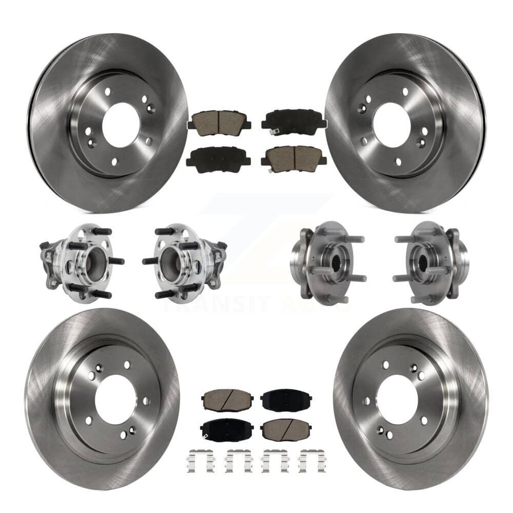 Transit Auto - KBB-131013 - Front and Rear Wheel Bearing and Hub Assembly Kits