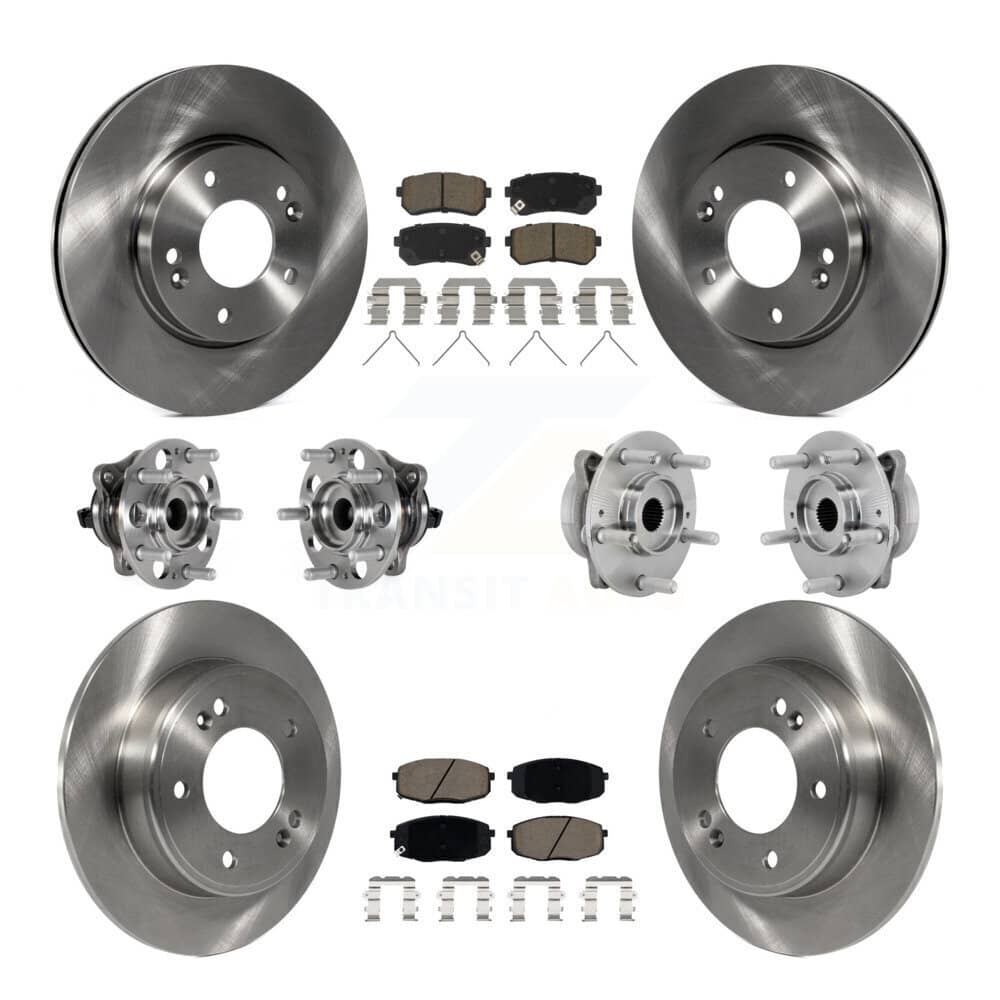 Transit Auto - KBB-131015 - Front and Rear Wheel Bearing and Hub Assembly Kits