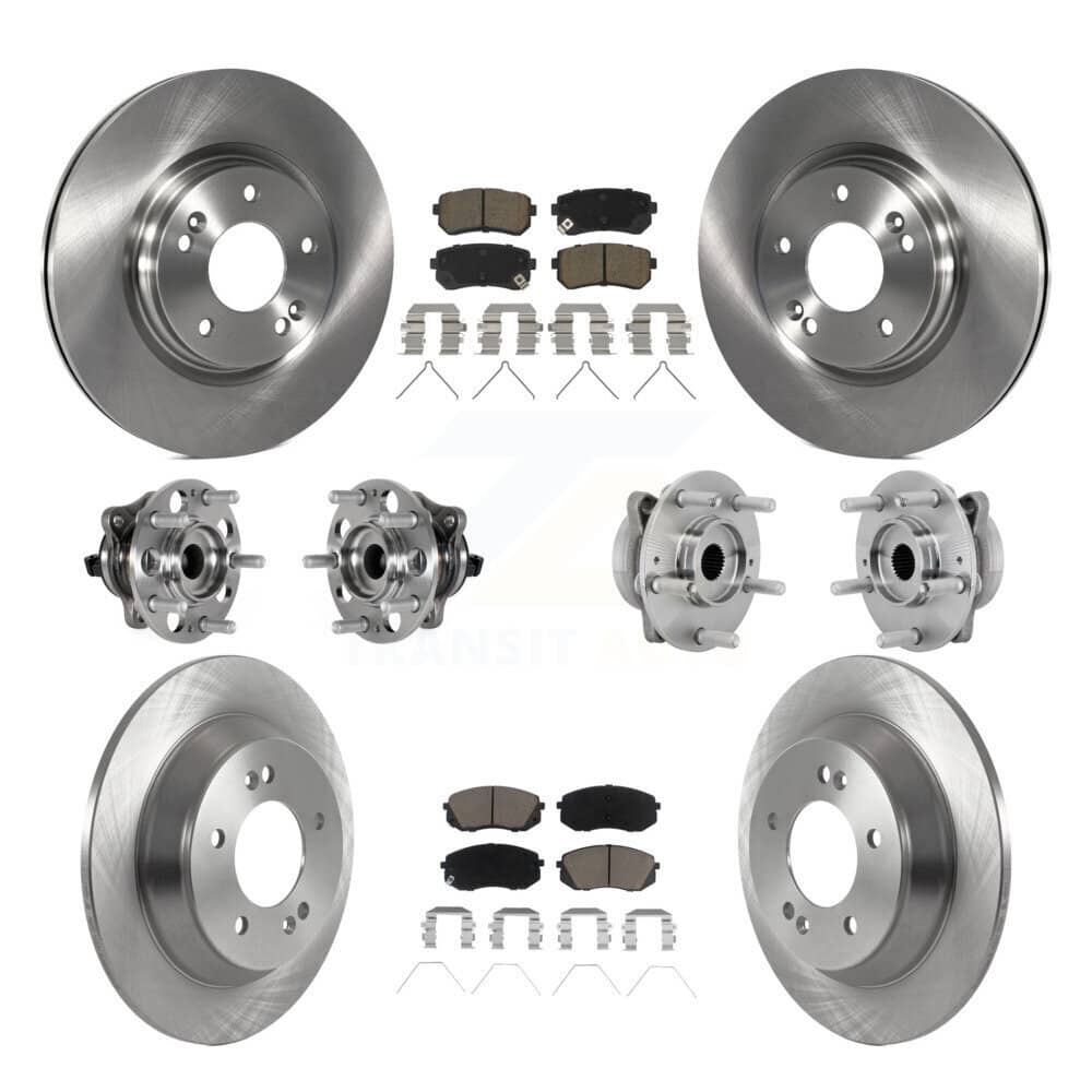 Transit Auto - KBB-131016 - Front and Rear Wheel Bearing and Hub Assembly Kits