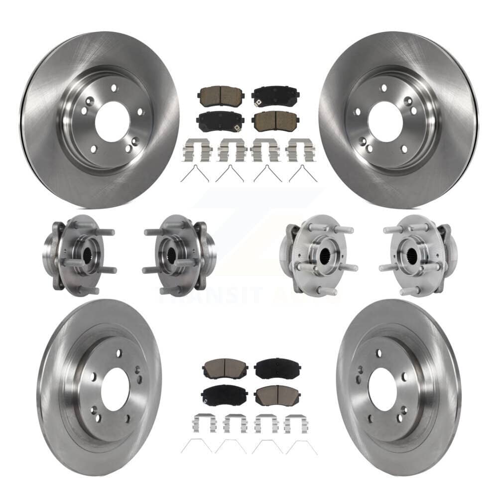Transit Auto - KBB-131017 - Front and Rear Wheel Bearing and Hub Assembly Kits