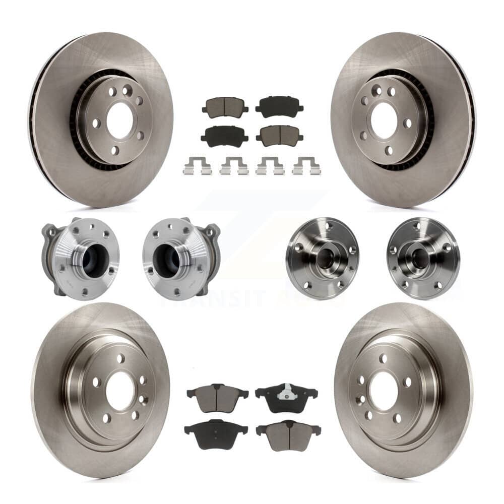 Transit Auto - KBB-131033 - Front and Rear Wheel Bearing and Hub Assembly Kits