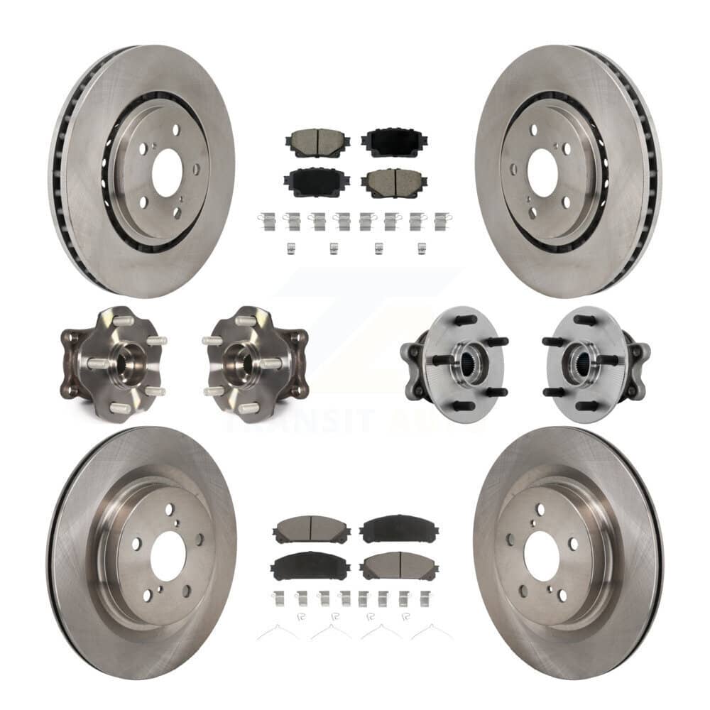 Transit Auto - KBB-131048 - Front and Rear Wheel Bearing and Hub Assembly Kits