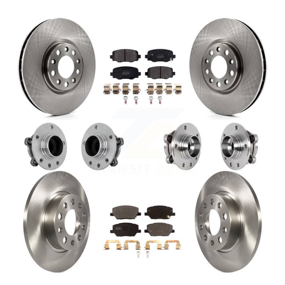 Transit Auto - KBB-131081 - Front and Rear Wheel Bearing and Hub Assembly Kits