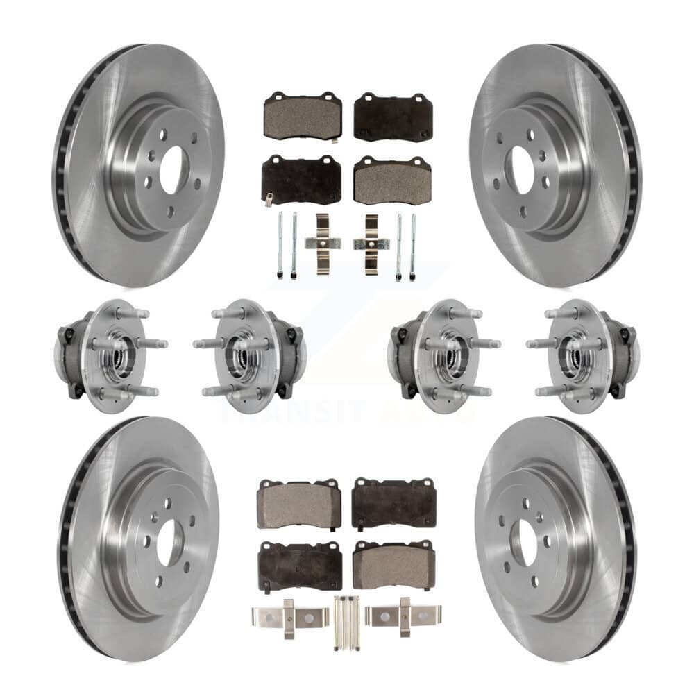 Transit Auto - KBB-131106 - Front and Rear Wheel Bearing and Hub Assembly Kits