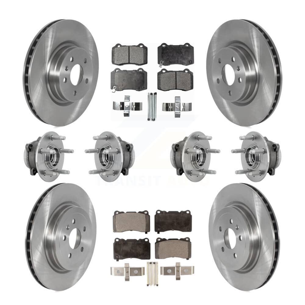 Transit Auto - KBB-131111 - Front and Rear Wheel Bearing and Hub Assembly Kits