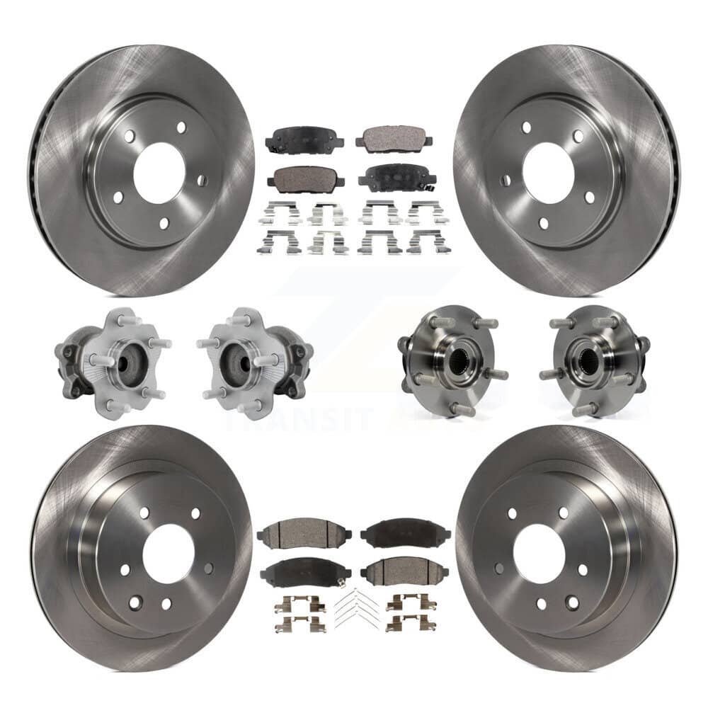 Transit Auto - KBB-131115 - Front and Rear Wheel Bearing and Hub Assembly Kits