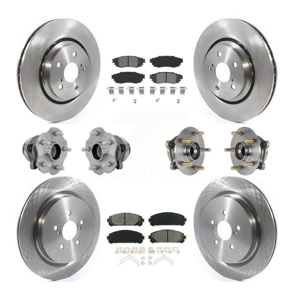 Transit Auto - KBB-131136 - Front and Rear Wheel Bearing and Hub Assembly Kits