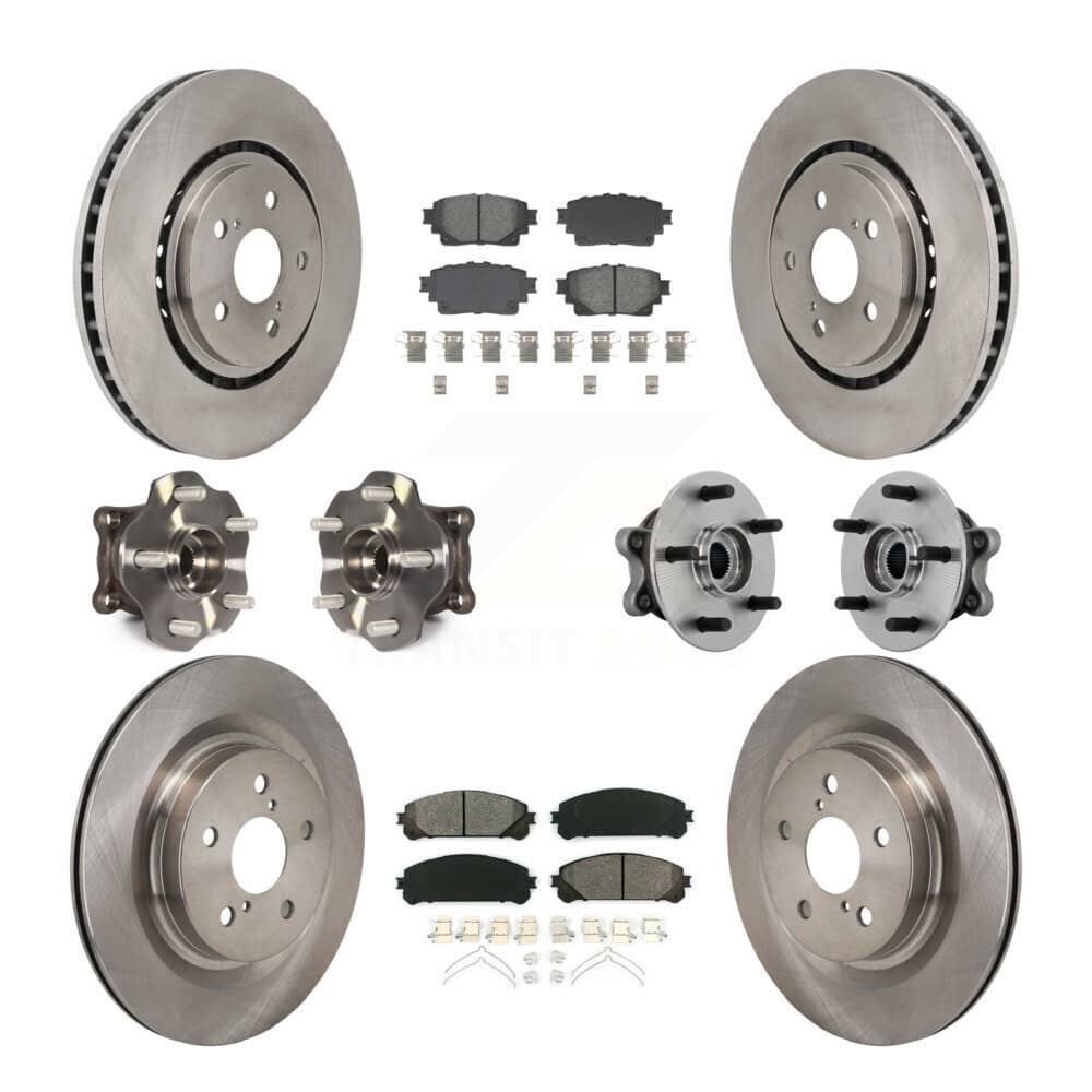 Transit Auto - KBB-131140 - Front and Rear Wheel Bearing and Hub Assembly Kits