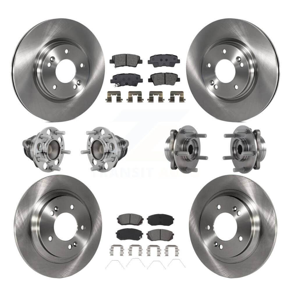 Transit Auto - KBB-131150 - Front and Rear Wheel Bearing and Hub Assembly Kits