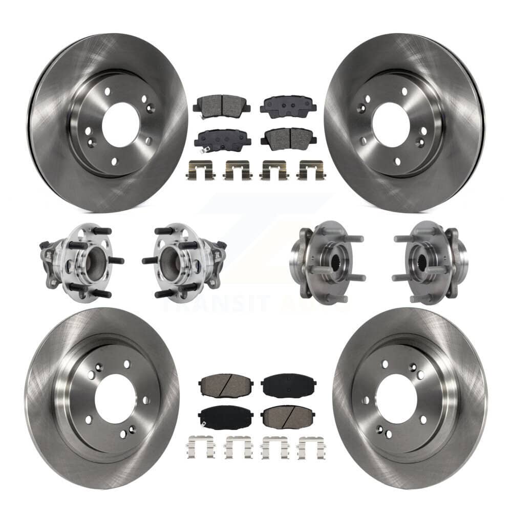 Transit Auto - KBB-131151 - Front and Rear Wheel Bearing and Hub Assembly Kits