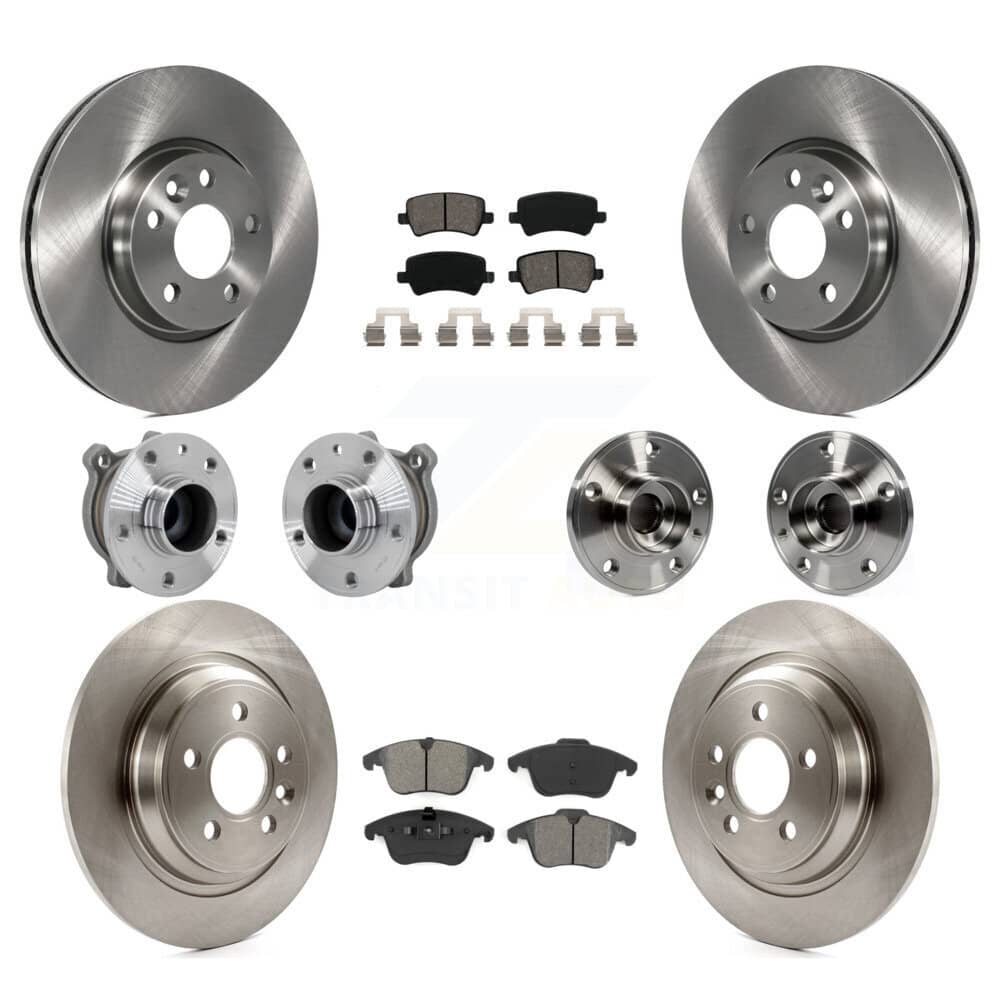 Transit Auto - KBB-131168 - Front and Rear Wheel Bearing and Hub Assembly Kits