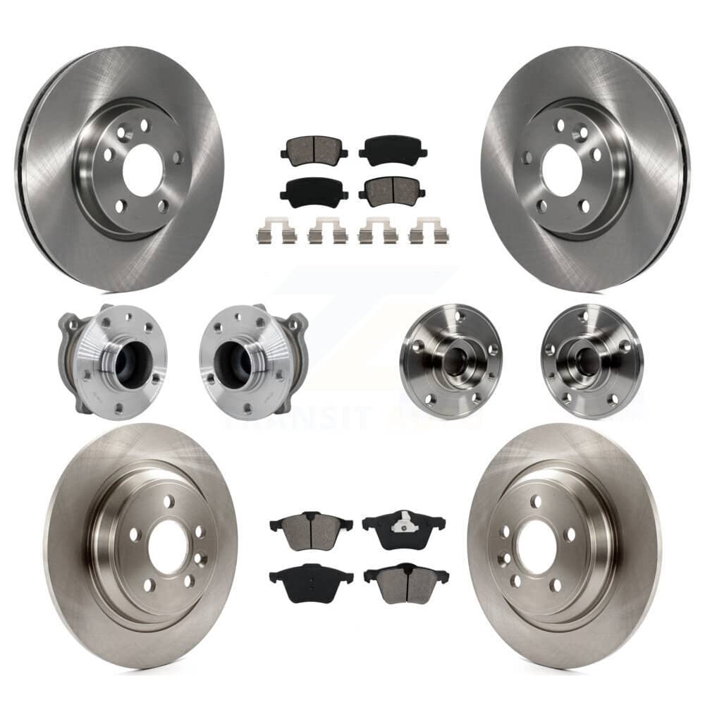 Transit Auto - KBB-131169 - Front and Rear Wheel Bearing and Hub Assembly Kits