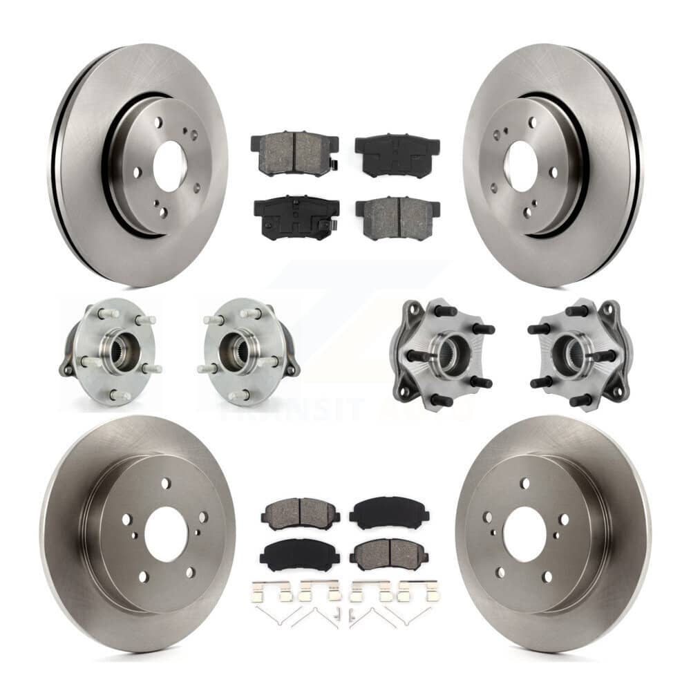 Transit Auto - KBB-131170 - Front and Rear Wheel Bearing and Hub Assembly Kits