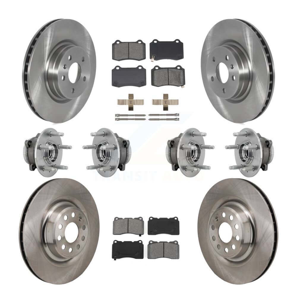Transit Auto - KBB-131182 - Front and Rear Wheel Bearing and Hub Assembly Kits