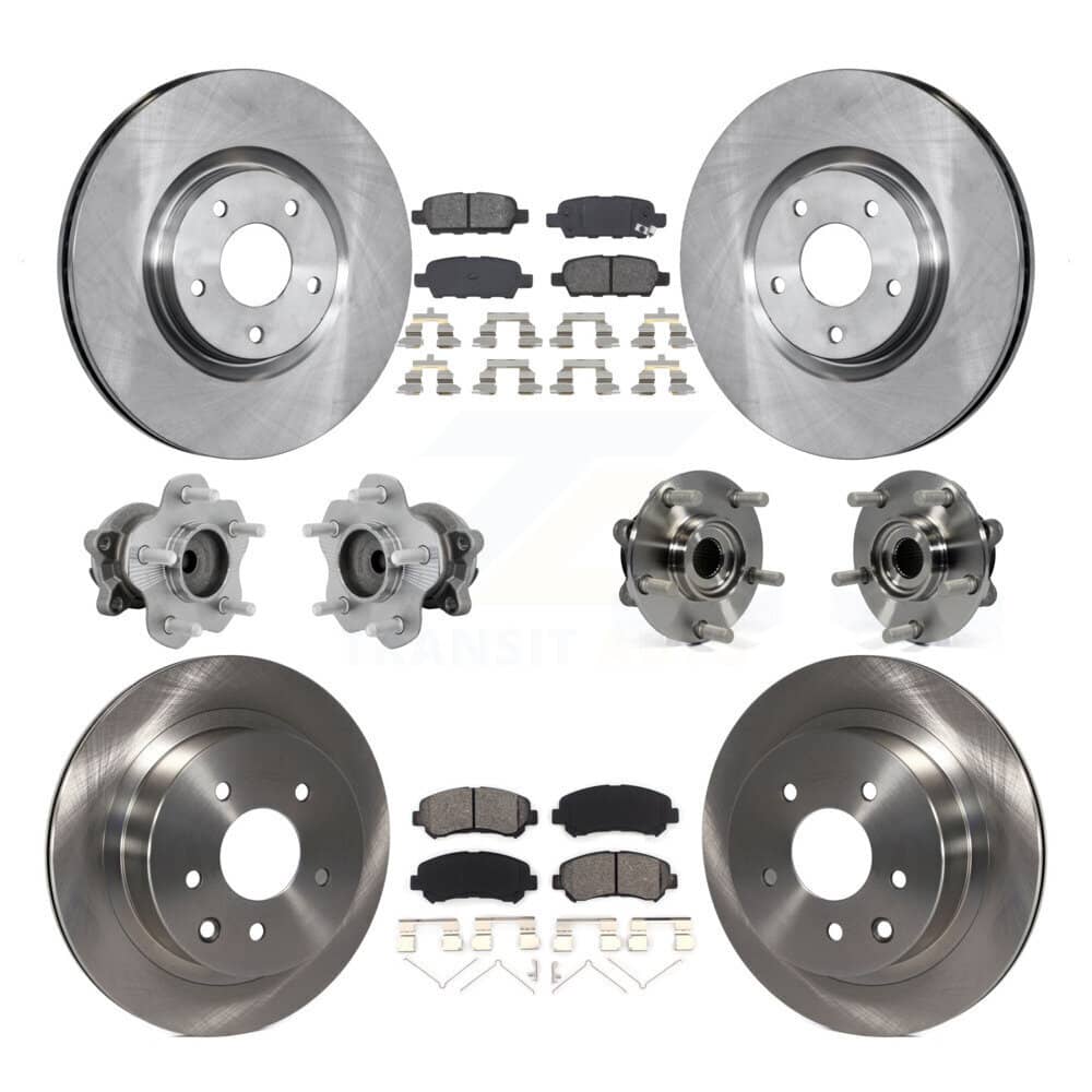 Transit Auto - KBB-131188 - Front and Rear Wheel Bearing and Hub Assembly Kits