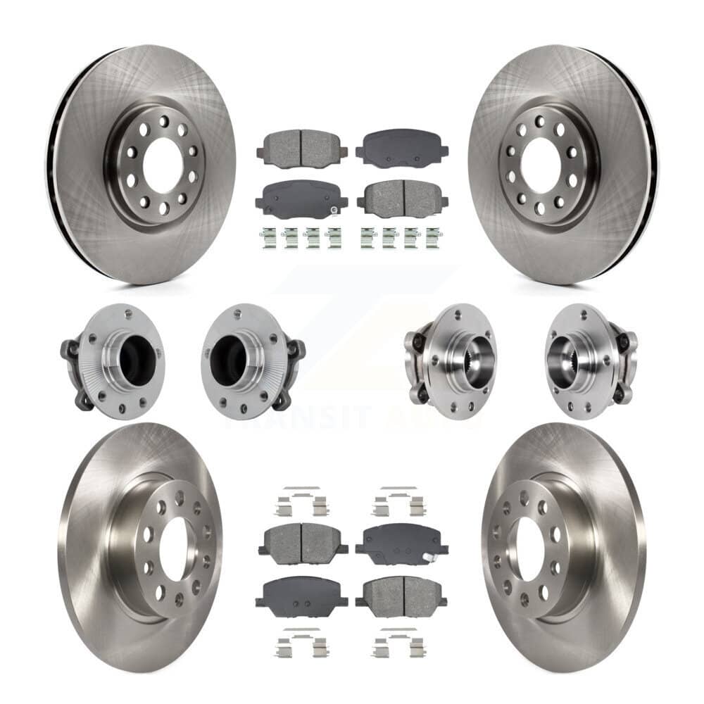 Transit Auto - KBB-131189 - Front and Rear Wheel Bearing and Hub Assembly Kits