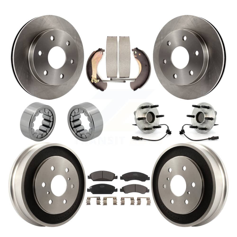 Transit Auto - KBB-131196 - Front and Rear Wheel Bearing and Hub Assembly Kits
